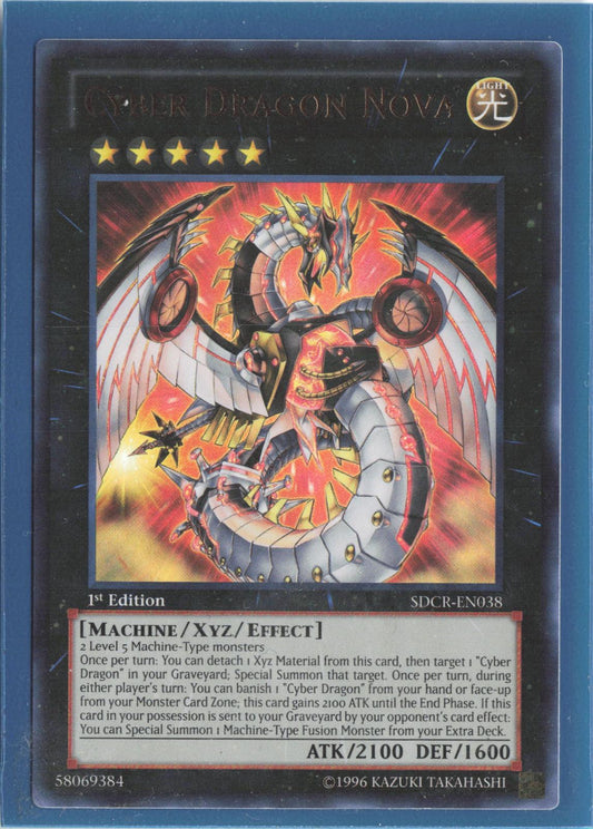 Cyber Dragon Nova SDCR-EN038 Structure Deck: Cyber Dragon Revolution Yu-Gi-Oh 1st Edition