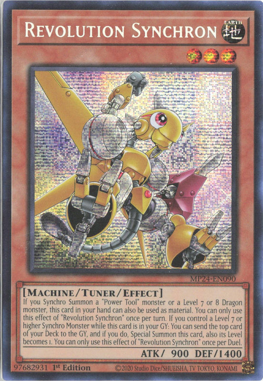Revolution Synchron MP24-EN090 25th Anniversary Tin: Dueling Mirrors Yu-Gi-Oh 1st Edition