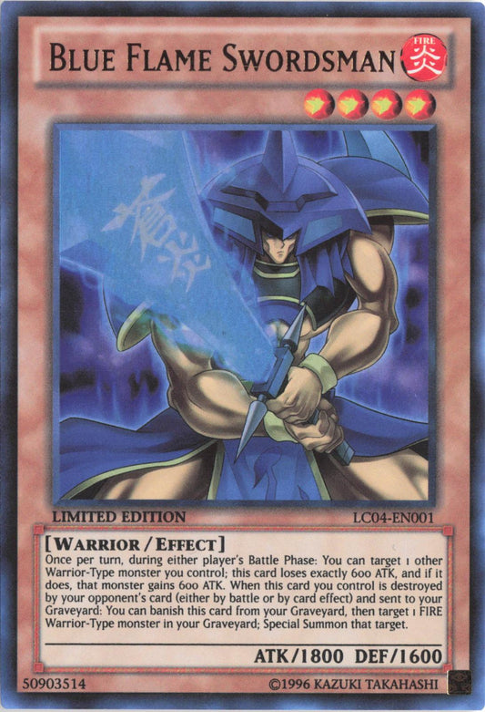Blue Flame Swordsman LC04-EN001 Legendary Collection 4: Joey's World Yu-Gi-Oh Limited