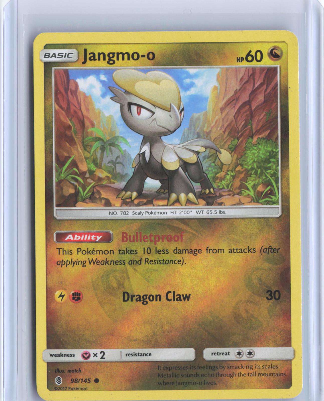 Jangmo-o 98/145 Common Guardians Rising Pokemon Reverse Holo TCG Card