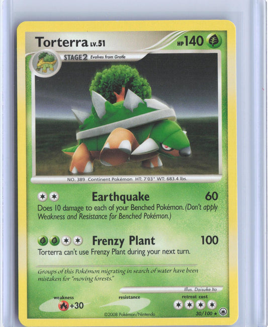 Torterra 30/100 Rare Majestic Dawn Pokemon TCG Card