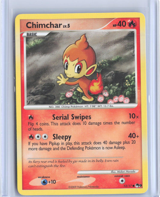 Chimchar 13/17 Common POP Series 9 Pokemon