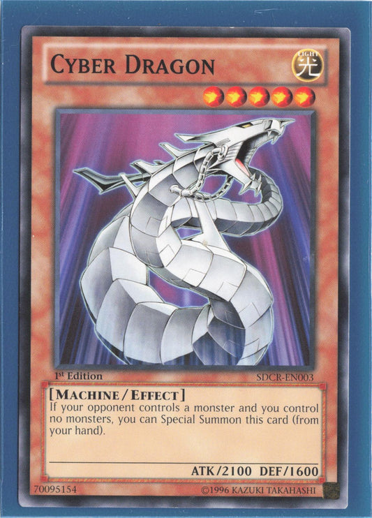 Cyber Dragon SDCS-EN003 Structure Deck: Cyber Strike Yu-Gi-Oh 1st Edition