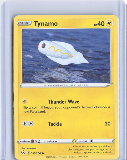 Tynamo 095/264 Common Fusion Strike Pokemon TCG Card