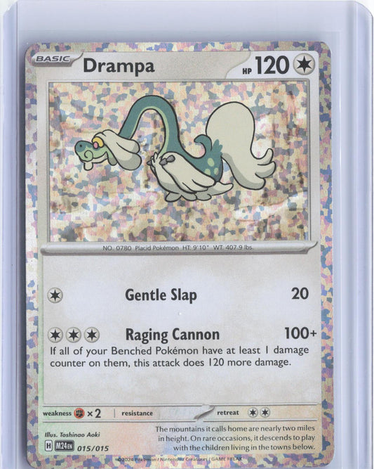 Drampa 015/015 Holo Promo McDonald's Promos 2024 Pokemon Holo TCG Card