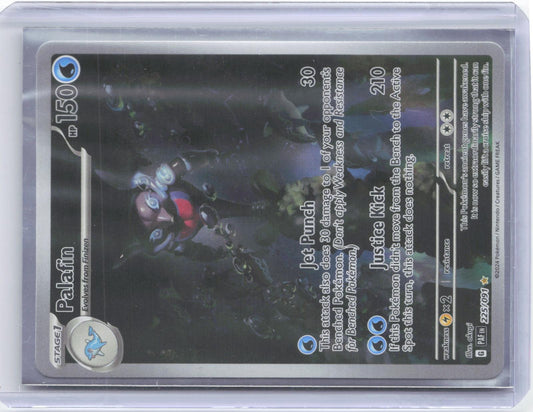 Palafin 225/091 Illustration Rare Paldean Fates Pokemon Holo