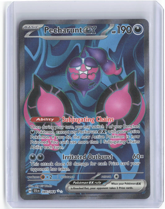 Pecharunt ex Holo Ultra Rare SV: Shrouded Fable 085/064 