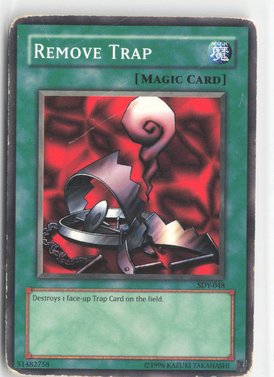 Remove Trap SDY-048 Common / Short Print Starter Deck: Yugi Yu-Gi-Oh Unlimited