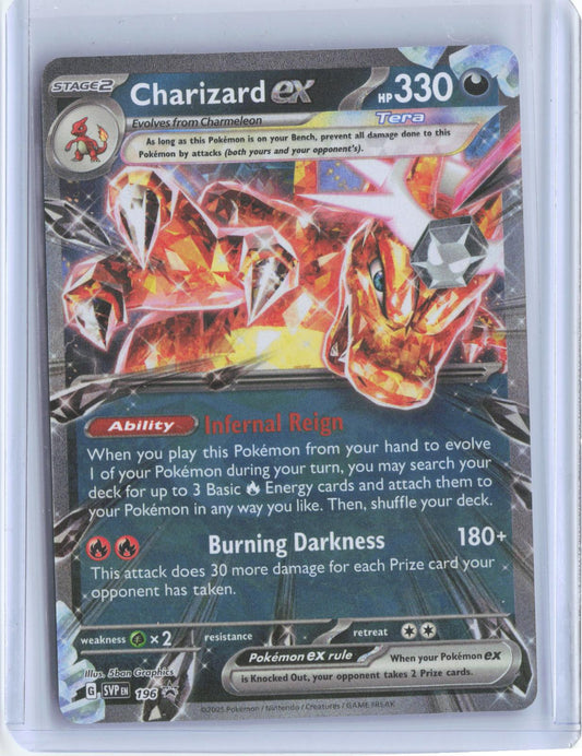 Charizard ex -196 196 Holo Promo Scarlet & Violet Promo Pokemon