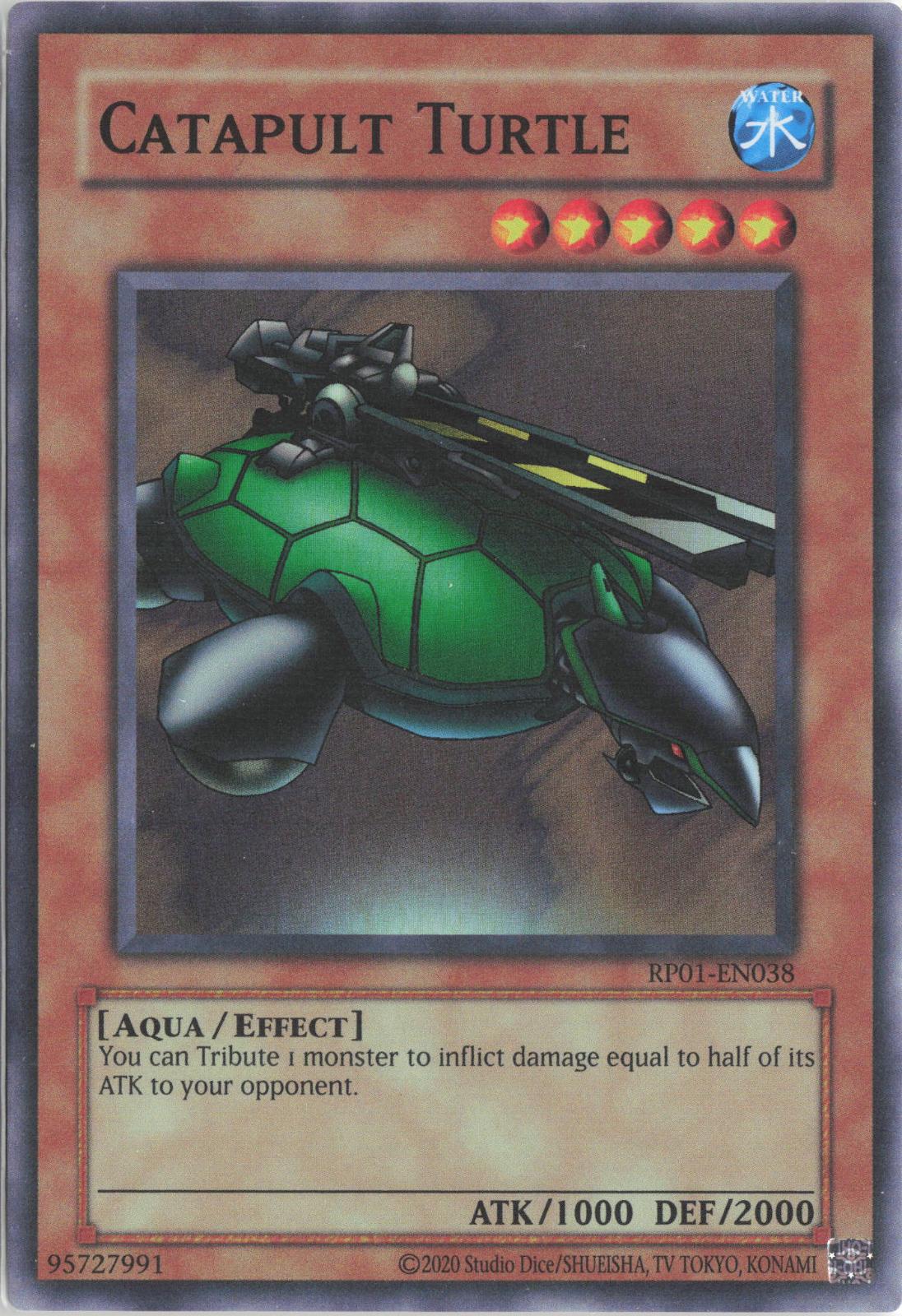Catapult Turtle RP01-EN038 Retro Pack (2020 Date Reprint) Yu-Gi-Oh Unlimited