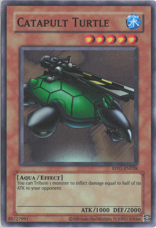 Catapult Turtle RP01-EN038 Retro Pack (2020 Date Reprint) Yu-Gi-Oh Unlimited