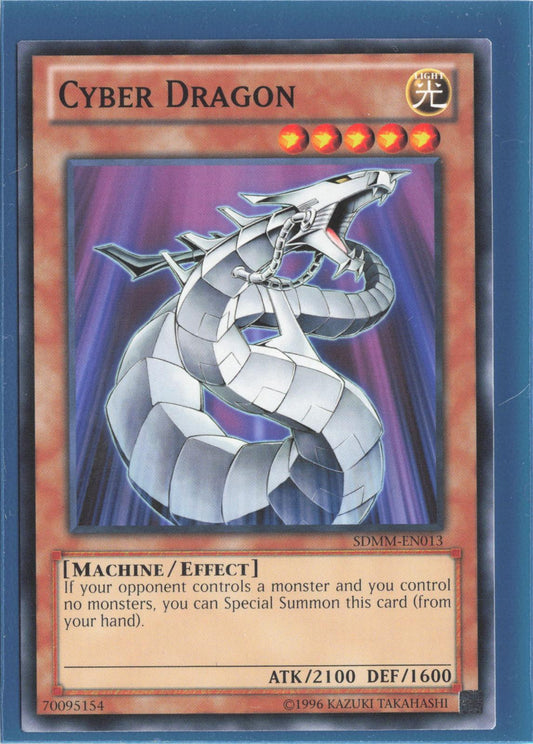 Cyber Dragon SDMM-EN013 Structure Deck: Machina Mayhem Yu-Gi-Oh Unlimited