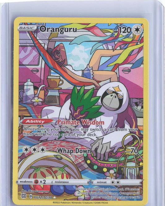 Oranguru TG12/TG30 Holo Brilliant Stars Trainer Gallery Pokemon Holo TCG Card