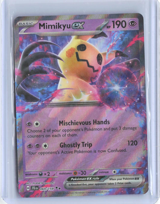 Mimikyu ex 069/159 Double Rare Journey Together Pokemon TCG Card
