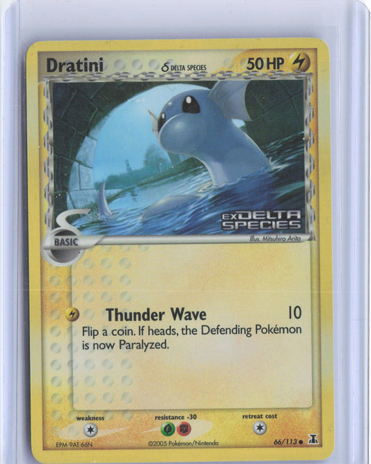 Dratini - 066/113 (Delta Species) Reverse Holo Common Delta Species 66/113