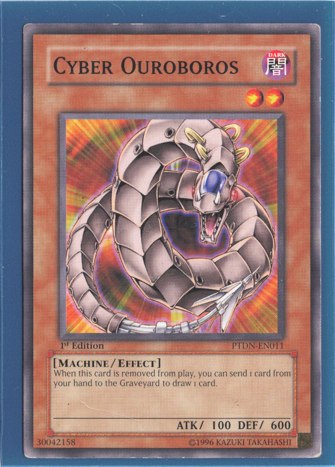 Cyber Ouroboros PTDN-EN011 Phantom Darkness Yu-Gi-Oh 1st Edition