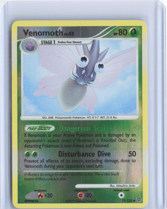 Venomoth 73/132 Uncommon Secret Wonders Pokemon TCG Card