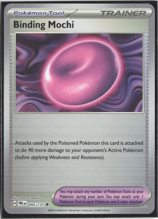 Binding Mochi - 095/131 - SV: Prismatic Evolutions (PRE) Pokemon TCG