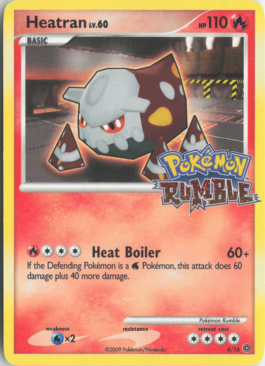 Heatran 4/16 - Rumble (RUM) Pokémon TCG