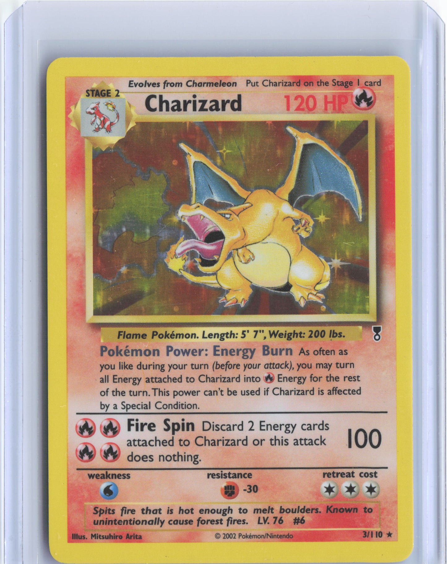 Charizard 3/110 - Legendary Collection (LC) Pokémon Card TCG