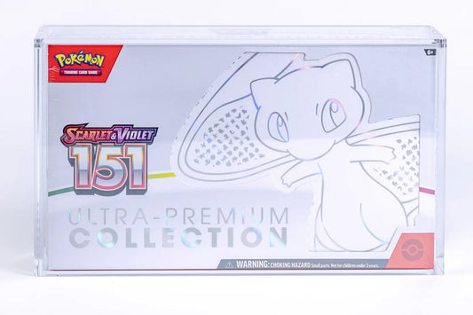 Acrylic Display Case ( Mew 151 : Terapagos UPC ) Pokémon TCG