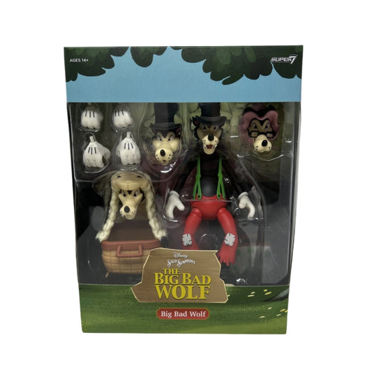 Disney Silly Symphony The Big Bad Wolf Super 7 Ultimates Limited New In Box