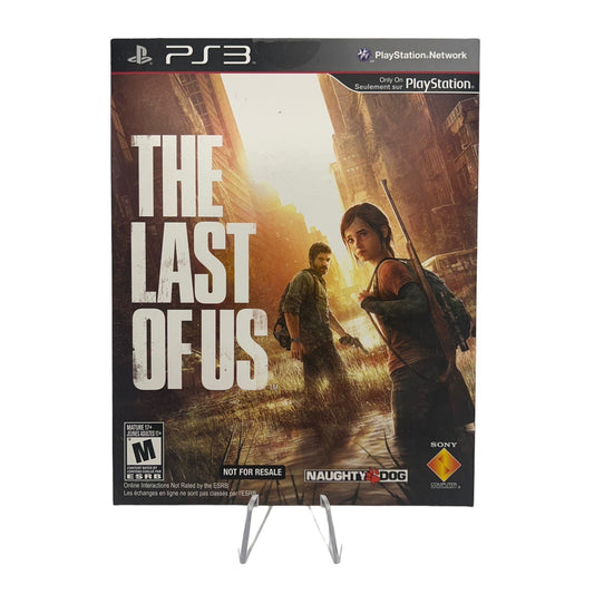 The Last of Us Sony PlayStation 3 PS3 Pack In Sleeve - Not For Resale Sealed