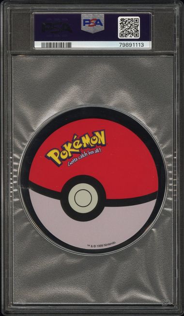 PSA 10 1999 POKEMON RUMMY #1 BULBASAUR 4 OF CLUBS Graded Pokémon TCG